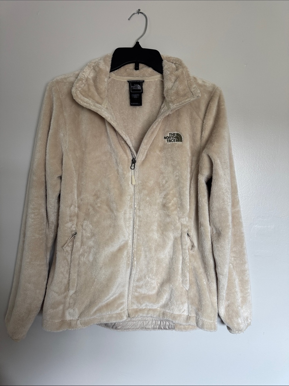 The North Face Women's Cream Plush Fleece Jacket